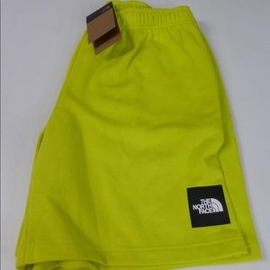 The North Face TNF Never Stop Cotton Blend Fleece Shorts NWT Elastic Waist